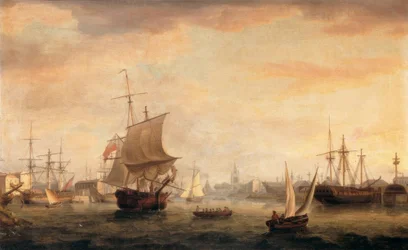 View of Bristol Dock and Quay